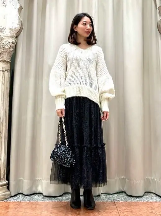 GRACE CONTINENTAL The Banquet eri コーディネート画像