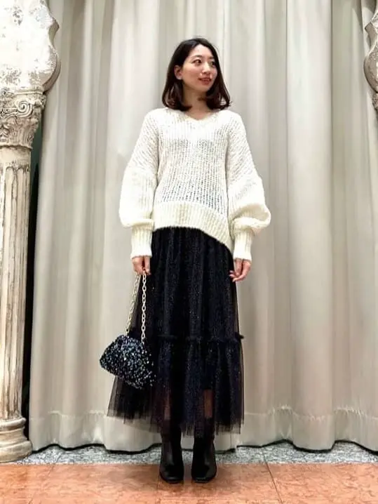 GRACE CONTINENTAL The Banquet eri コーディネート画像