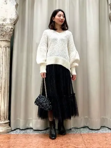 GRACE CONTINENTAL The Banquet eri コーディネート画像