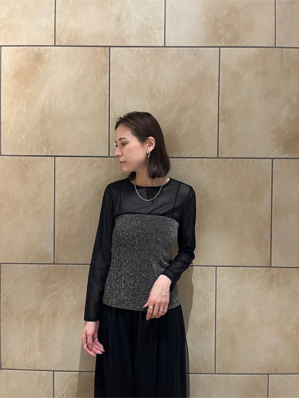 GRACE CONTINENTAL The Banquet 亀田 未希 コーディネート画像