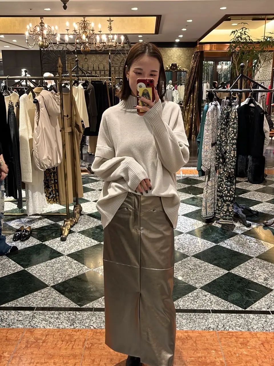 GRACE CONTINENTAL The Banquet 亀田 未希 コーディネート画像