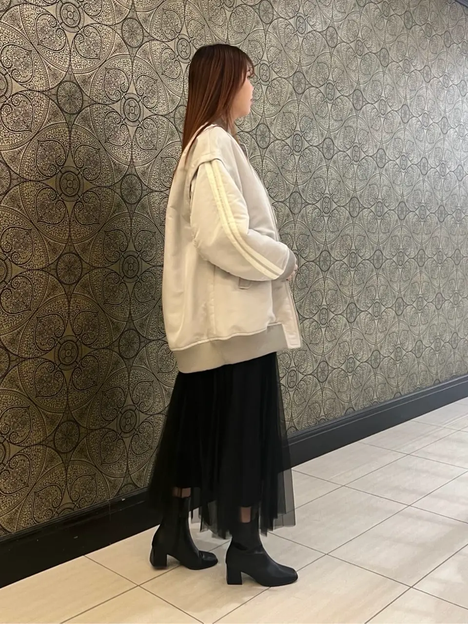 GRACE CONTINENTAL The Banquet 赤坂 梨来 コーディネート画像