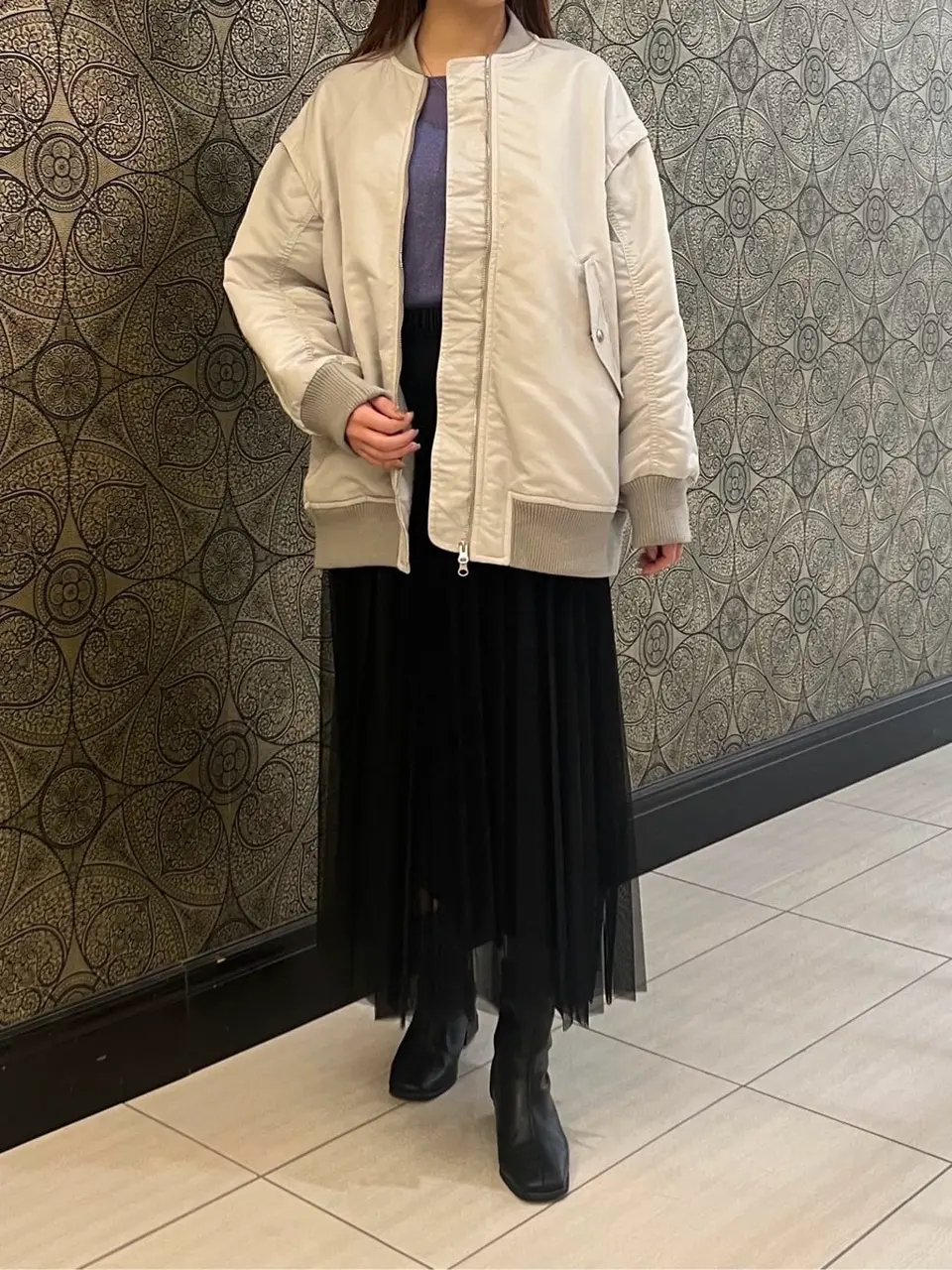 GRACE CONTINENTAL The Banquet 赤坂 梨来 コーディネート画像