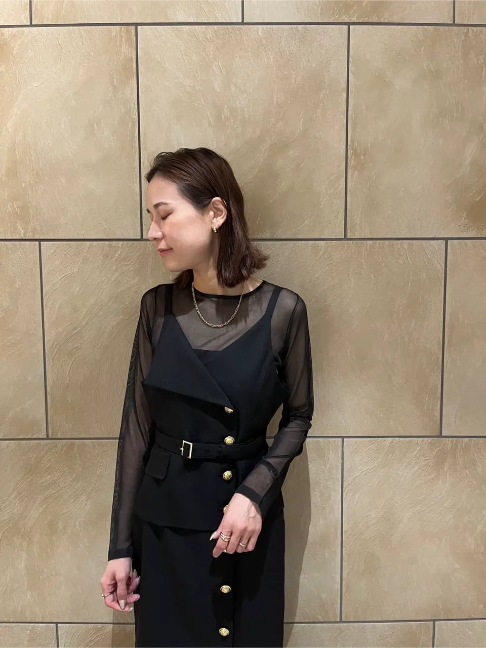 GRACE CONTINENTAL The Banquet 亀田 未希 コーディネート画像