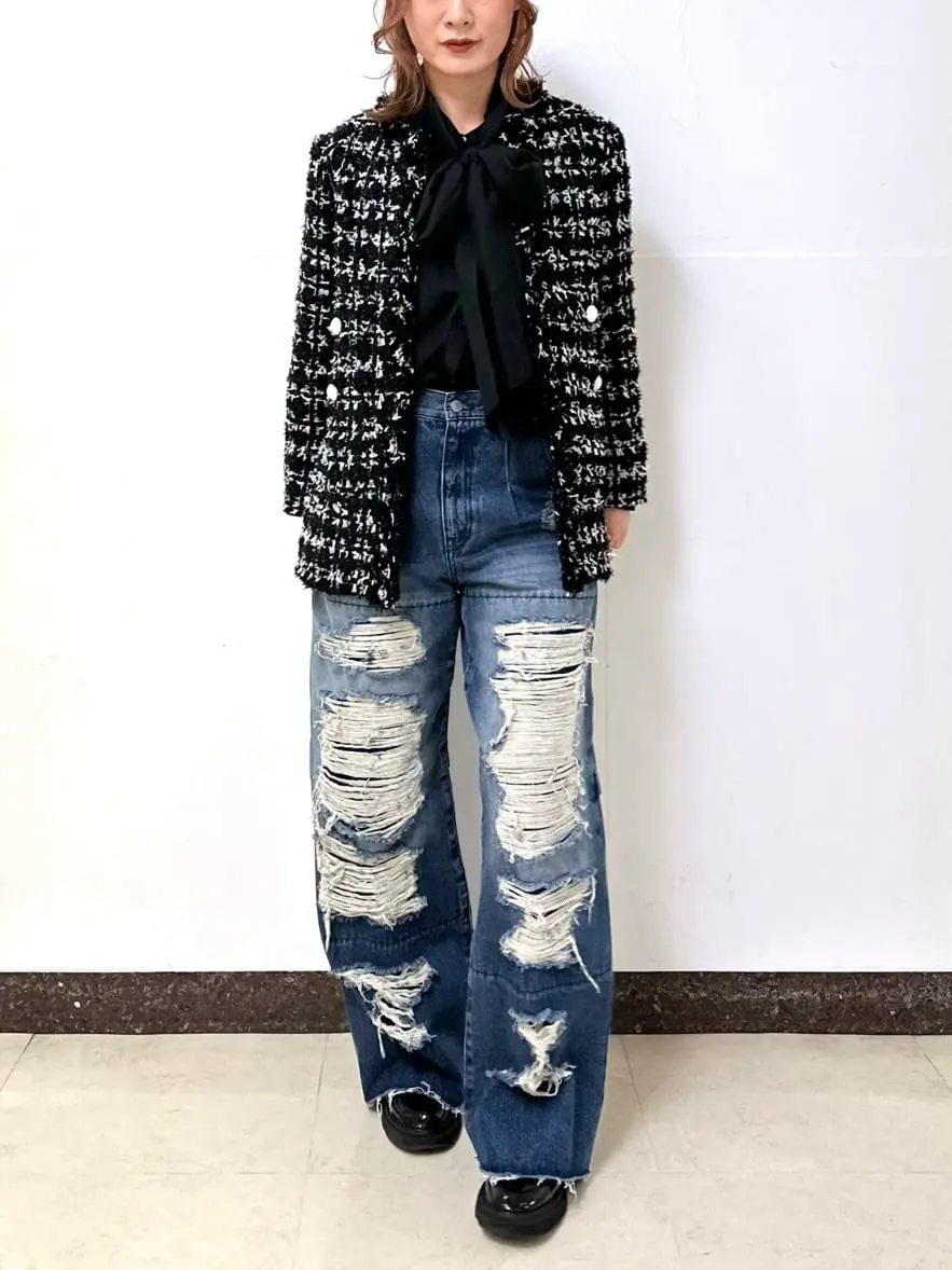 GRACE CONTINENTAL The Banquet Kogane. コーディネート画像