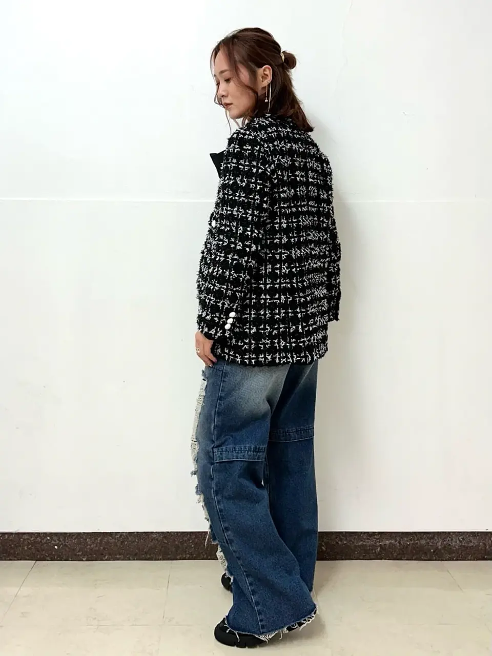 GRACE CONTINENTAL The Banquet Kogane. コーディネート画像