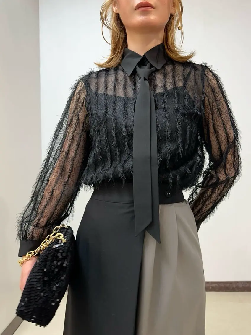 GRACE CONTINENTAL The Banquet Kogane. コーディネート画像