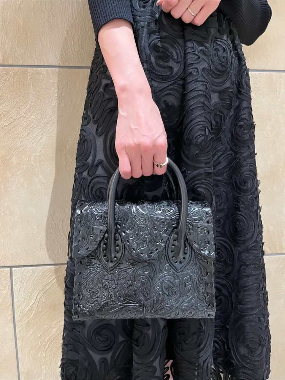 GRACE CONTINENTAL The Banquet 亀田 未希 コーディネート画像