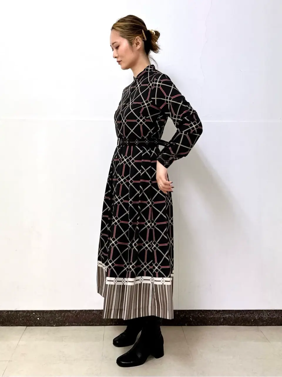 GRACE CONTINENTAL The Banquet Kogane. コーディネート画像