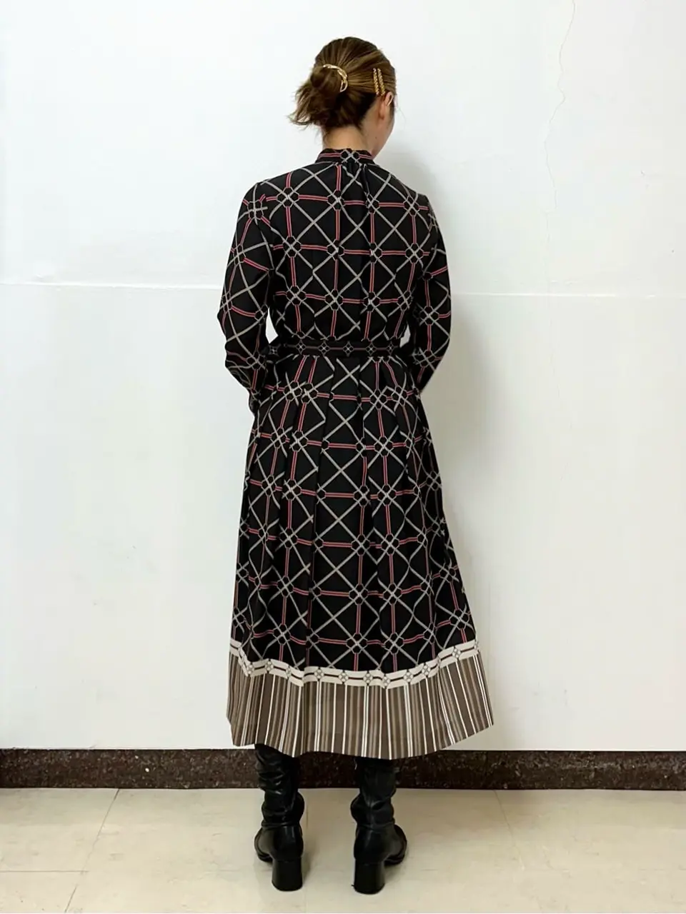 GRACE CONTINENTAL The Banquet Kogane. コーディネート画像