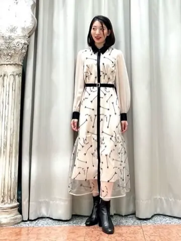 GRACE CONTINENTAL The Banquet eri コーディネート画像