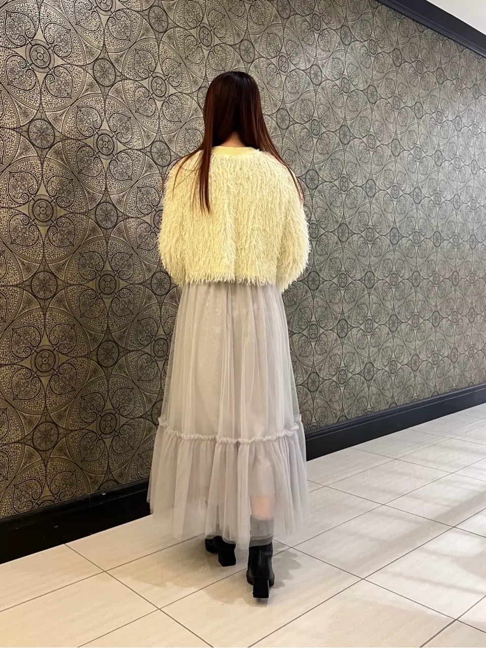 GRACE CONTINENTAL The Banquet 赤坂 梨来 コーディネート画像