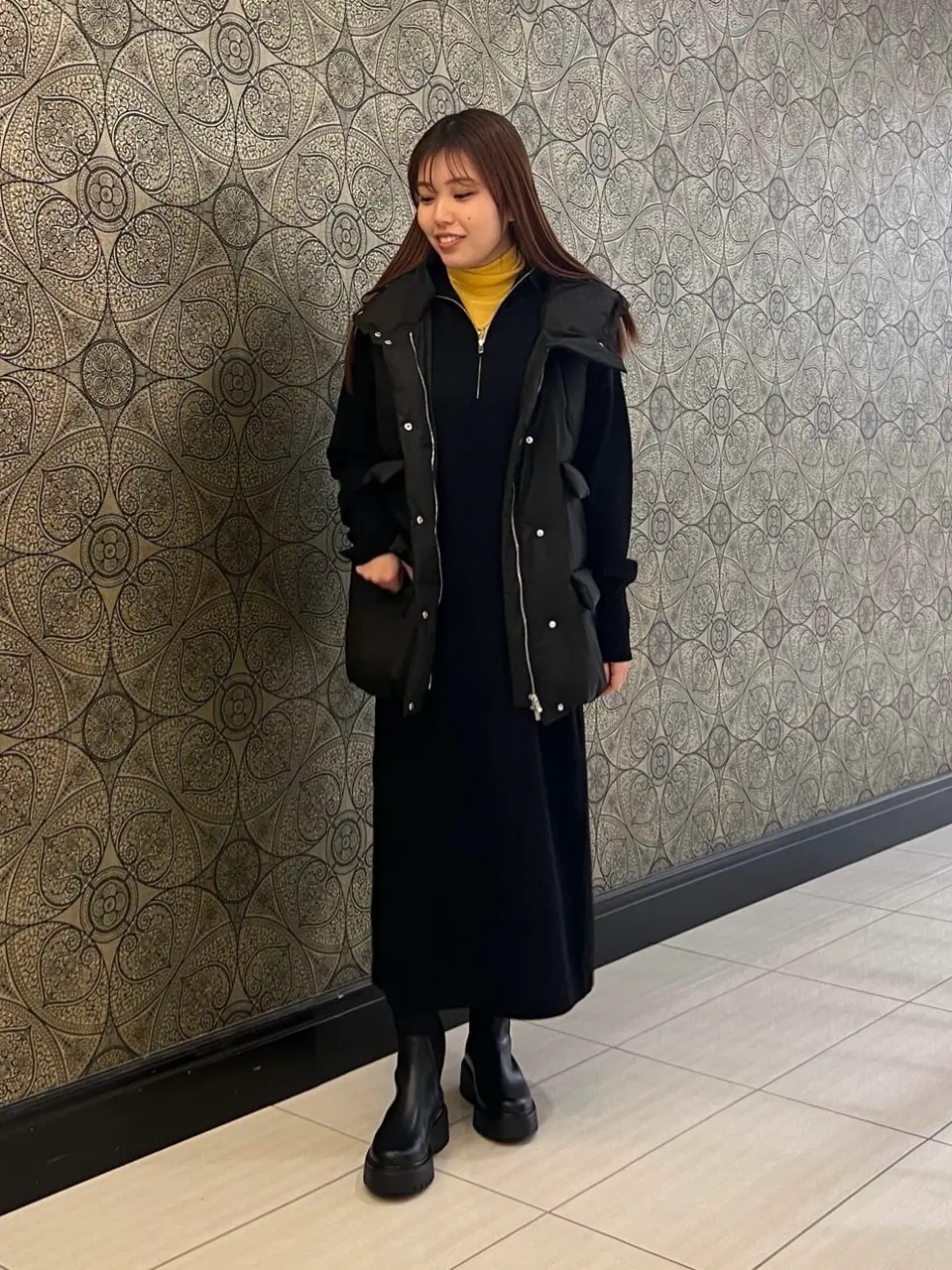 GRACE CONTINENTAL The Banquet 赤坂 梨来 コーディネート画像