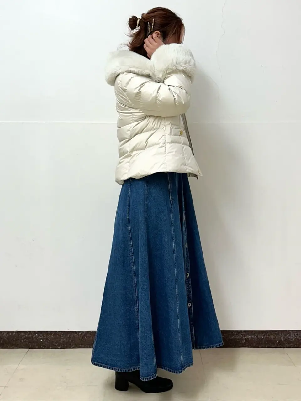 GRACE CONTINENTAL The Banquet Kogane. コーディネート画像