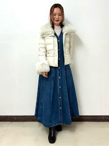 GRACE CONTINENTAL The Banquet Kogane. コーディネート画像