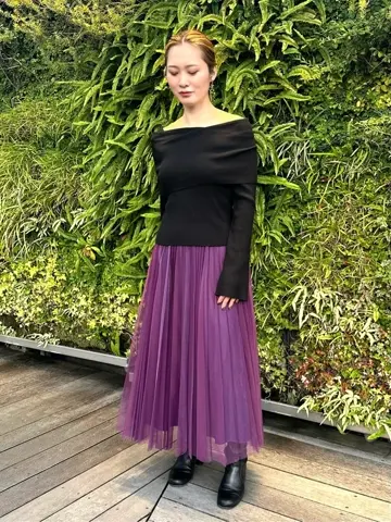 GRACE CONTINENTAL The Banquet Kogane. コーディネート画像