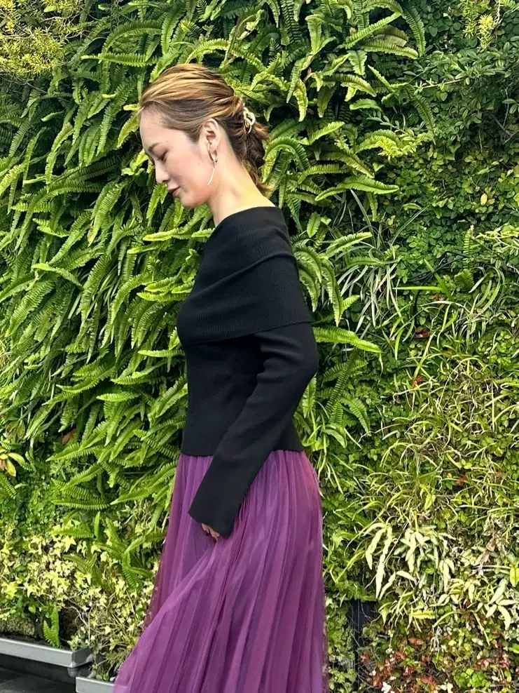 GRACE CONTINENTAL The Banquet Kogane. コーディネート画像