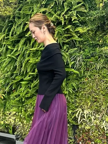 GRACE CONTINENTAL The Banquet Kogane. コーディネート画像