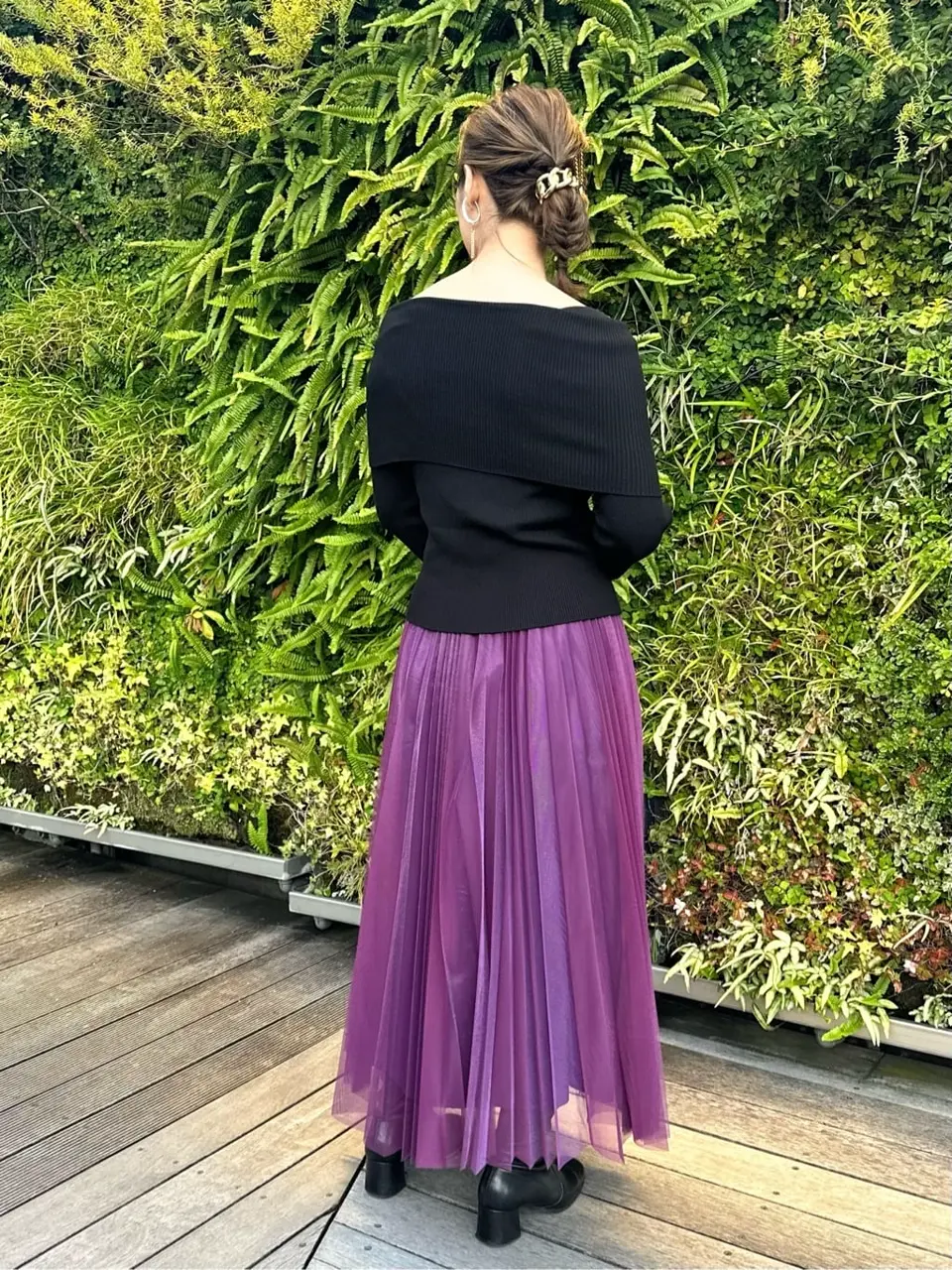 GRACE CONTINENTAL The Banquet Kogane. コーディネート画像