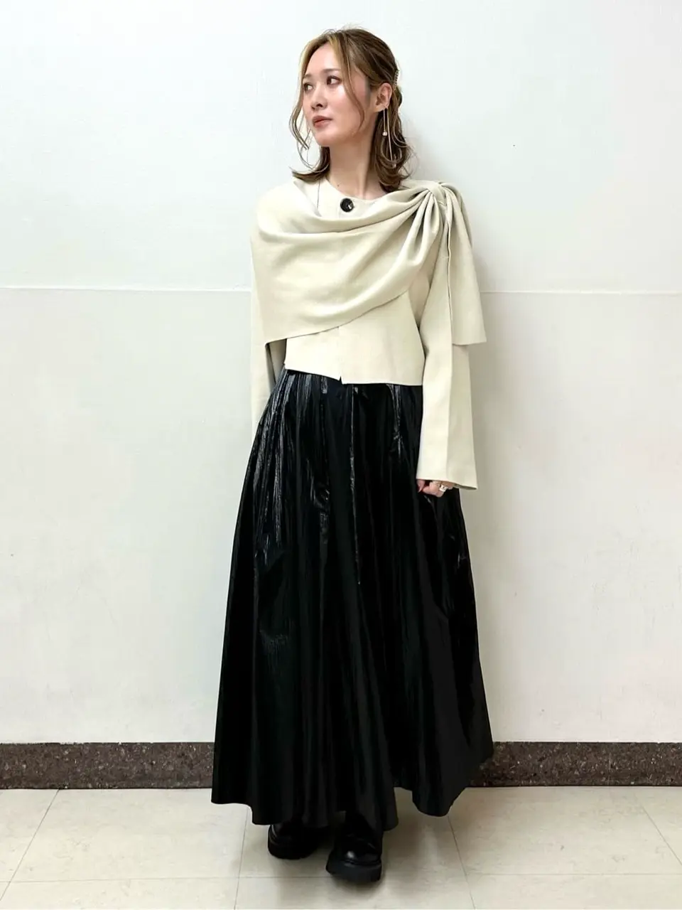 GRACE CONTINENTAL The Banquet Kogane. コーディネート画像