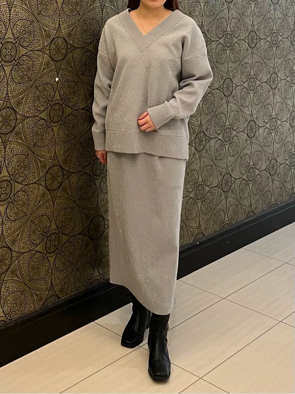 GRACE CONTINENTAL The Banquet 赤坂 梨来 コーディネート画像