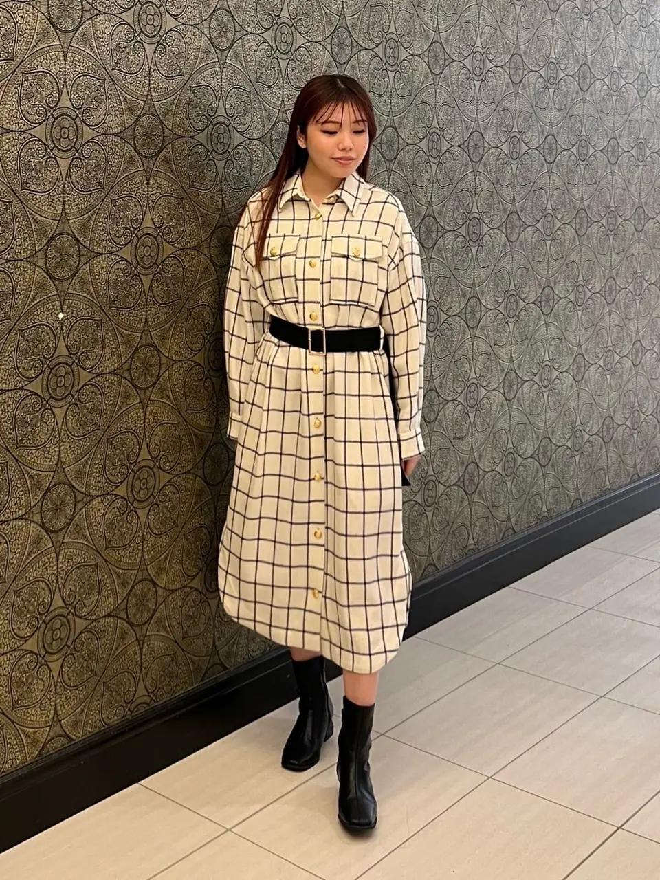 GRACE CONTINENTAL The Banquet 赤坂 梨来 コーディネート画像