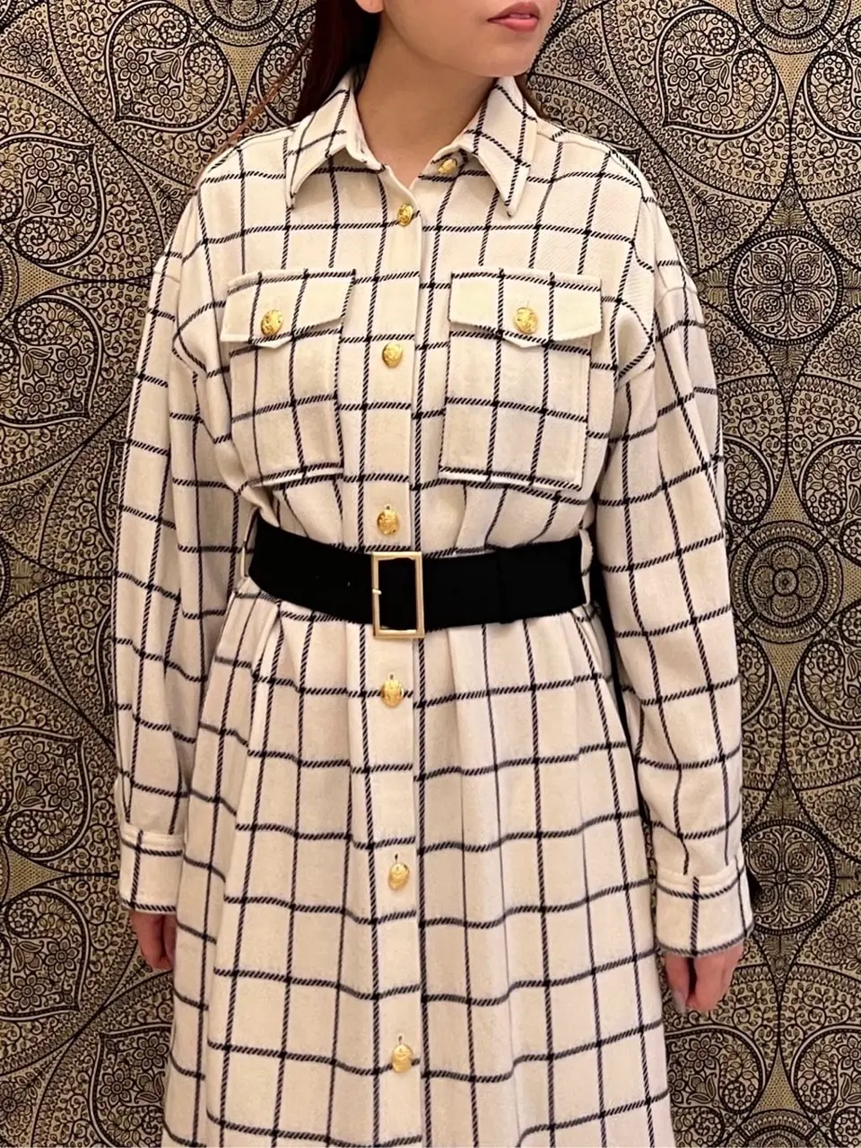 GRACE CONTINENTAL The Banquet 赤坂 梨来 コーディネート画像