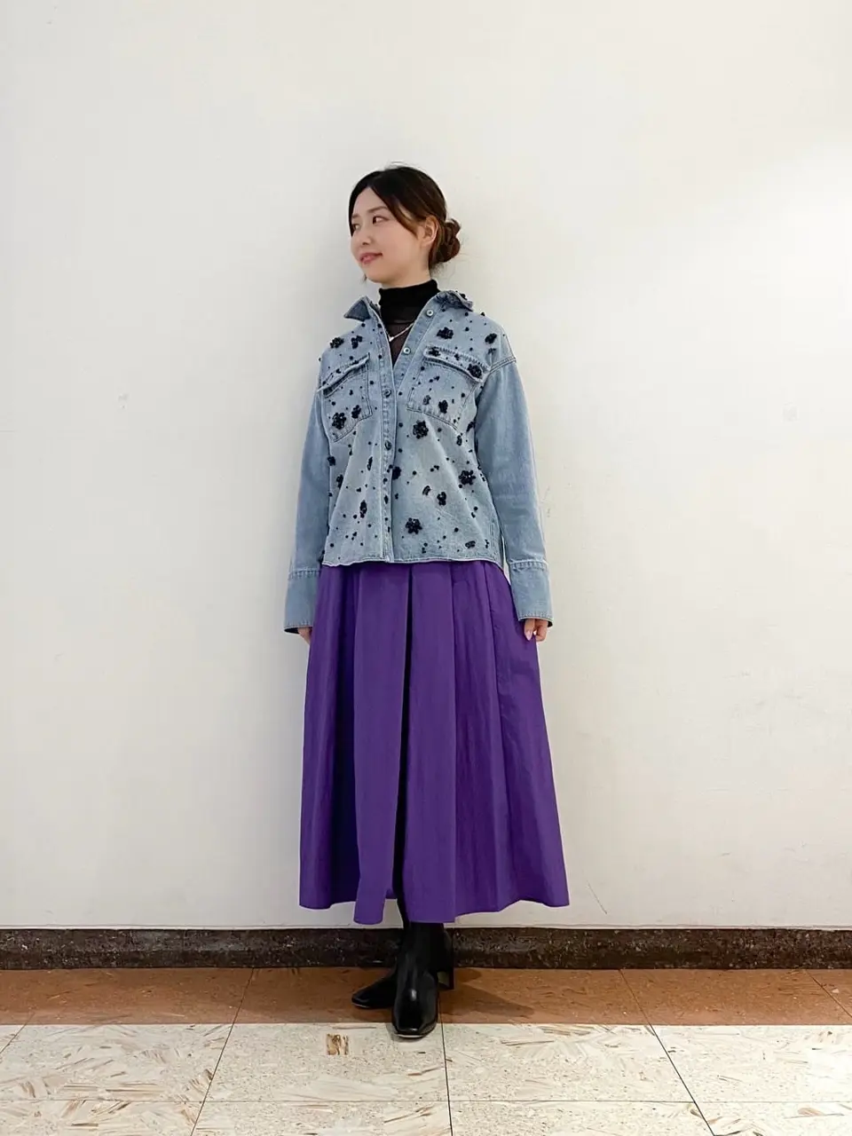 GRACE CONTINENTAL The Banquet mikiho コーディネート画像