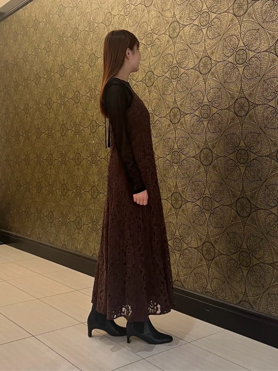 GRACE CONTINENTAL The Banquet 赤坂 梨来 コーディネート画像