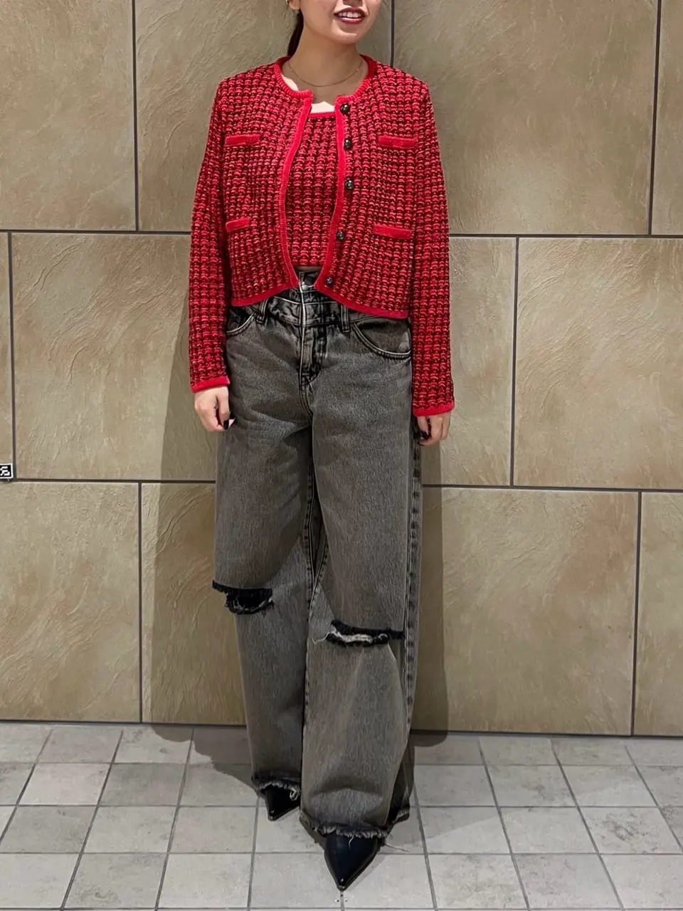 GRACE CONTINENTAL The Banquet 赤坂 梨来 コーディネート画像