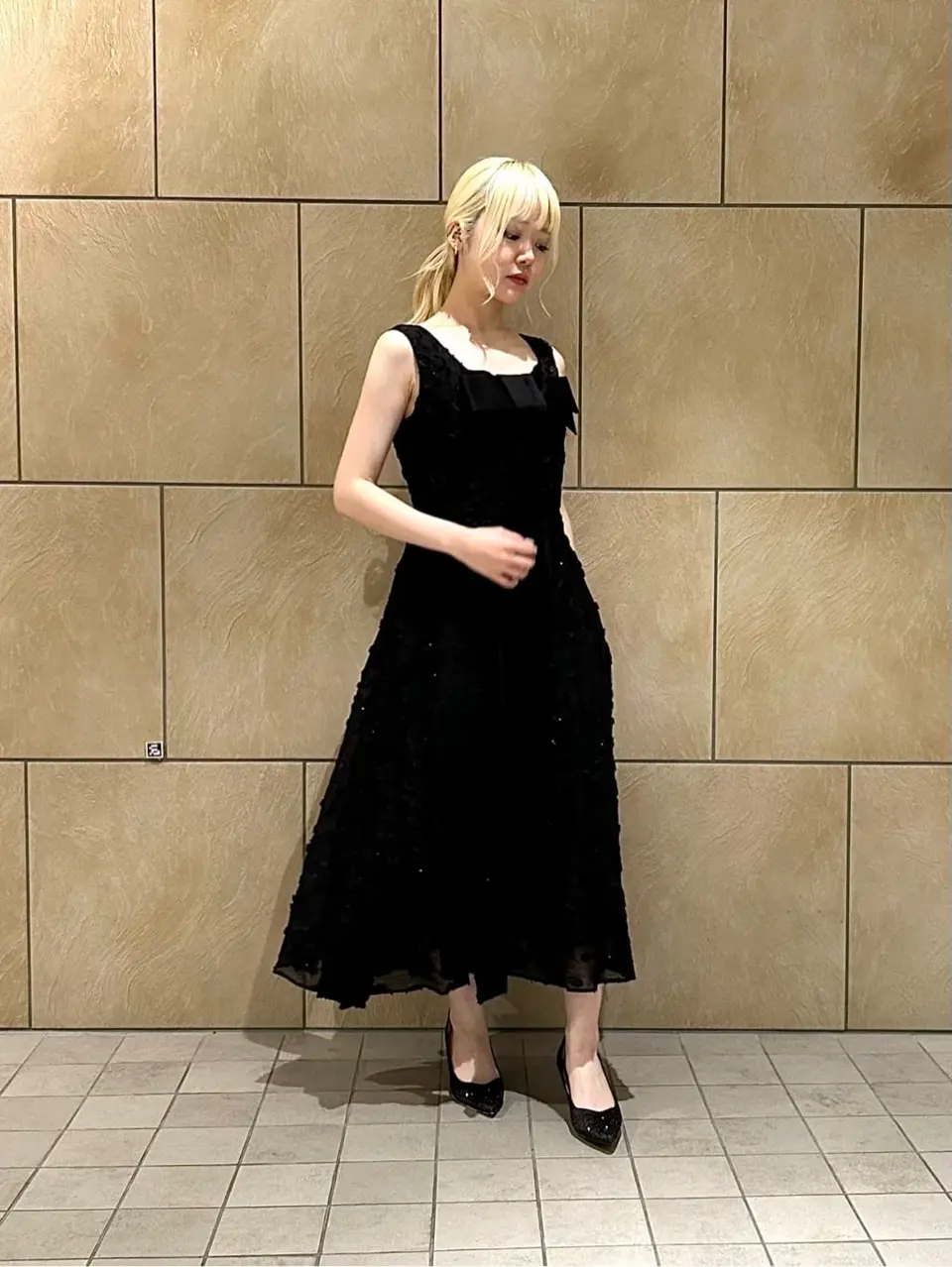 【LK BENNETT】ローラ ブロッサム プリント ジャカード ドレス sugarオリジナルドレス☆ Lサイズあり!!【sugar】レース/ ワン