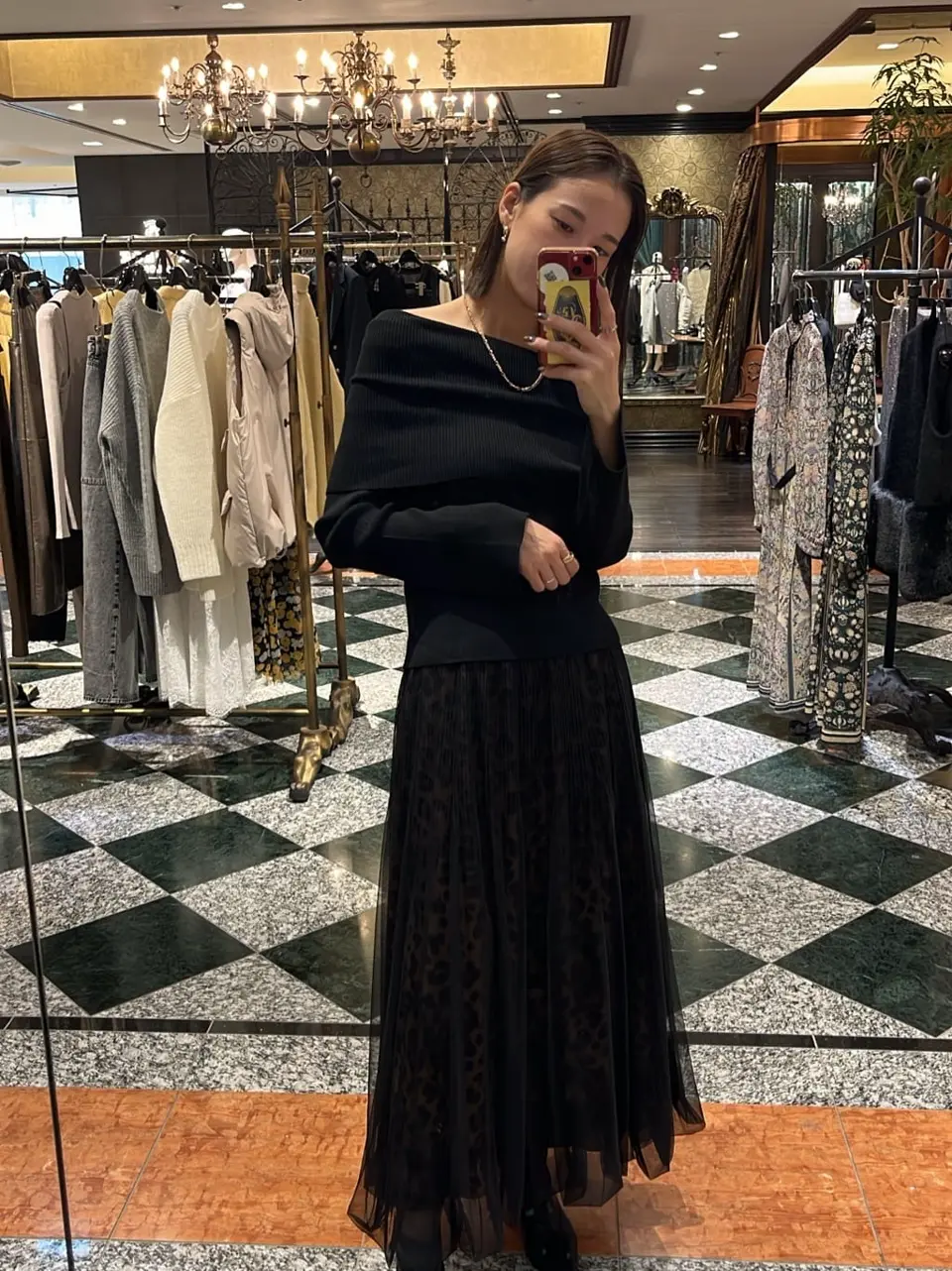 GRACE CONTINENTAL The Banquet 亀田 未希 コーディネート画像