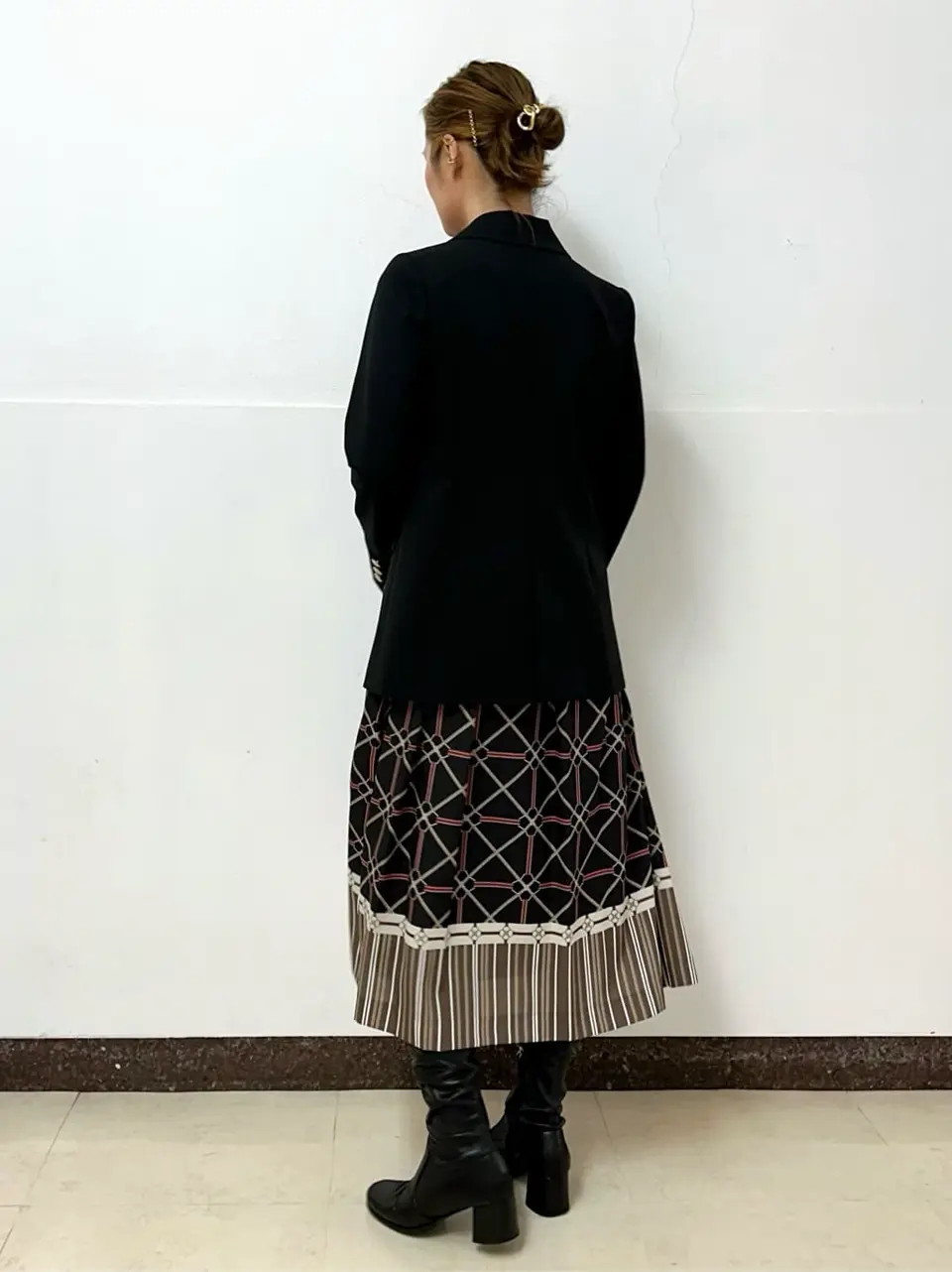 GRACE CONTINENTAL The Banquet Kogane. コーディネート画像