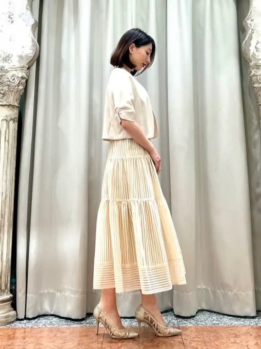 GRACE CONTINENTAL The Banquet eri コーディネート画像