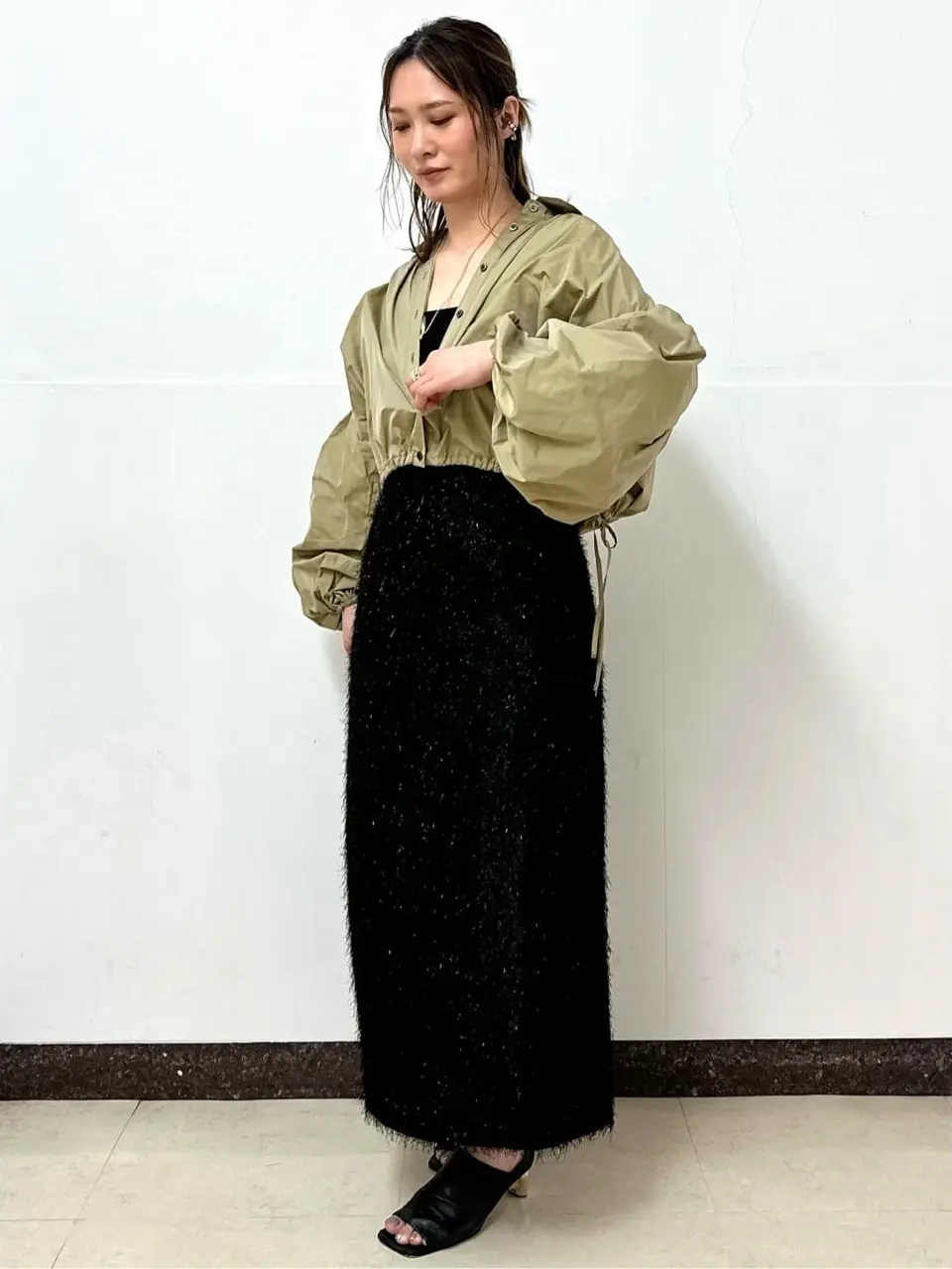 GRACE CONTINENTAL The Banquet Kogane. コーディネート画像