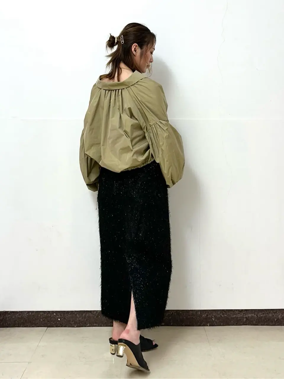 GRACE CONTINENTAL The Banquet Kogane. コーディネート画像