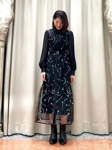 GRACE CONTINENTAL The Banquet eri コーディネート画像