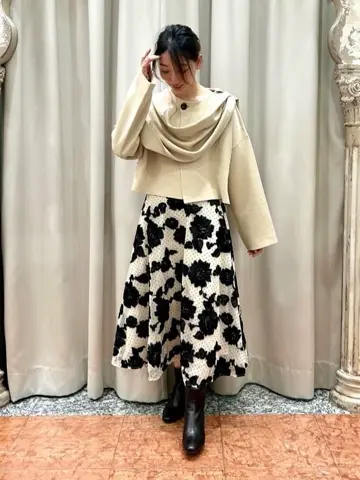 GRACE CONTINENTAL The Banquet eri コーディネート画像