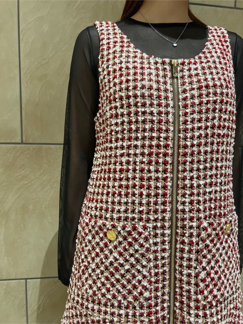 GRACE CONTINENTAL The Banquet 赤坂 梨来 コーディネート画像