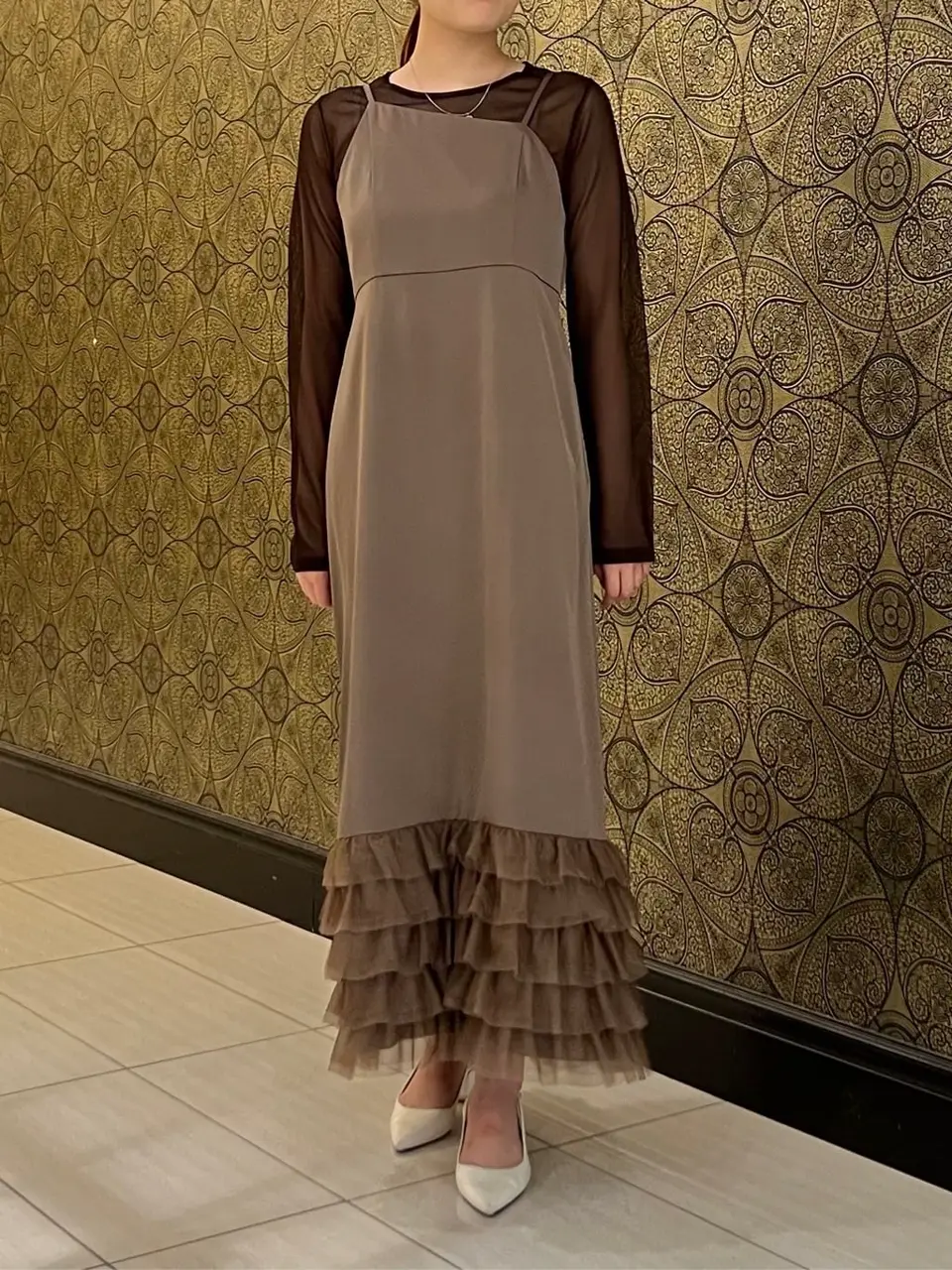 GRACE CONTINENTAL The Banquet 赤坂 梨来 コーディネート画像