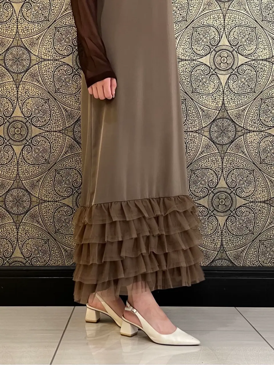 GRACE CONTINENTAL The Banquet 赤坂 梨来 コーディネート画像