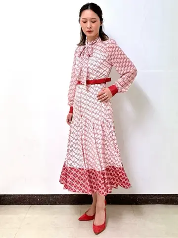 GRACE CONTINENTAL The Banquet Kogane. コーディネート画像