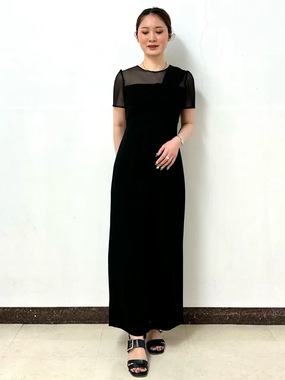 GRACE CONTINENTAL The Banquet Kogane. コーディネート画像