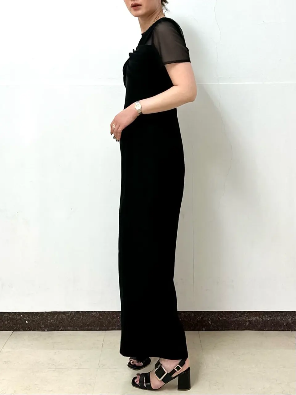 GRACE CONTINENTAL The Banquet Kogane. コーディネート画像