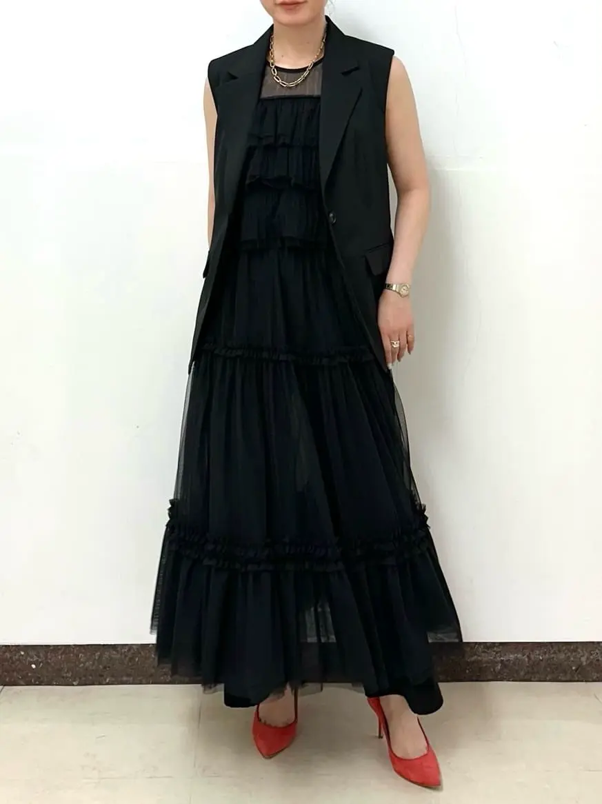 GRACE CONTINENTAL The Banquet Kogane. コーディネート画像