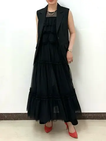 GRACE CONTINENTAL The Banquet Kogane. コーディネート画像