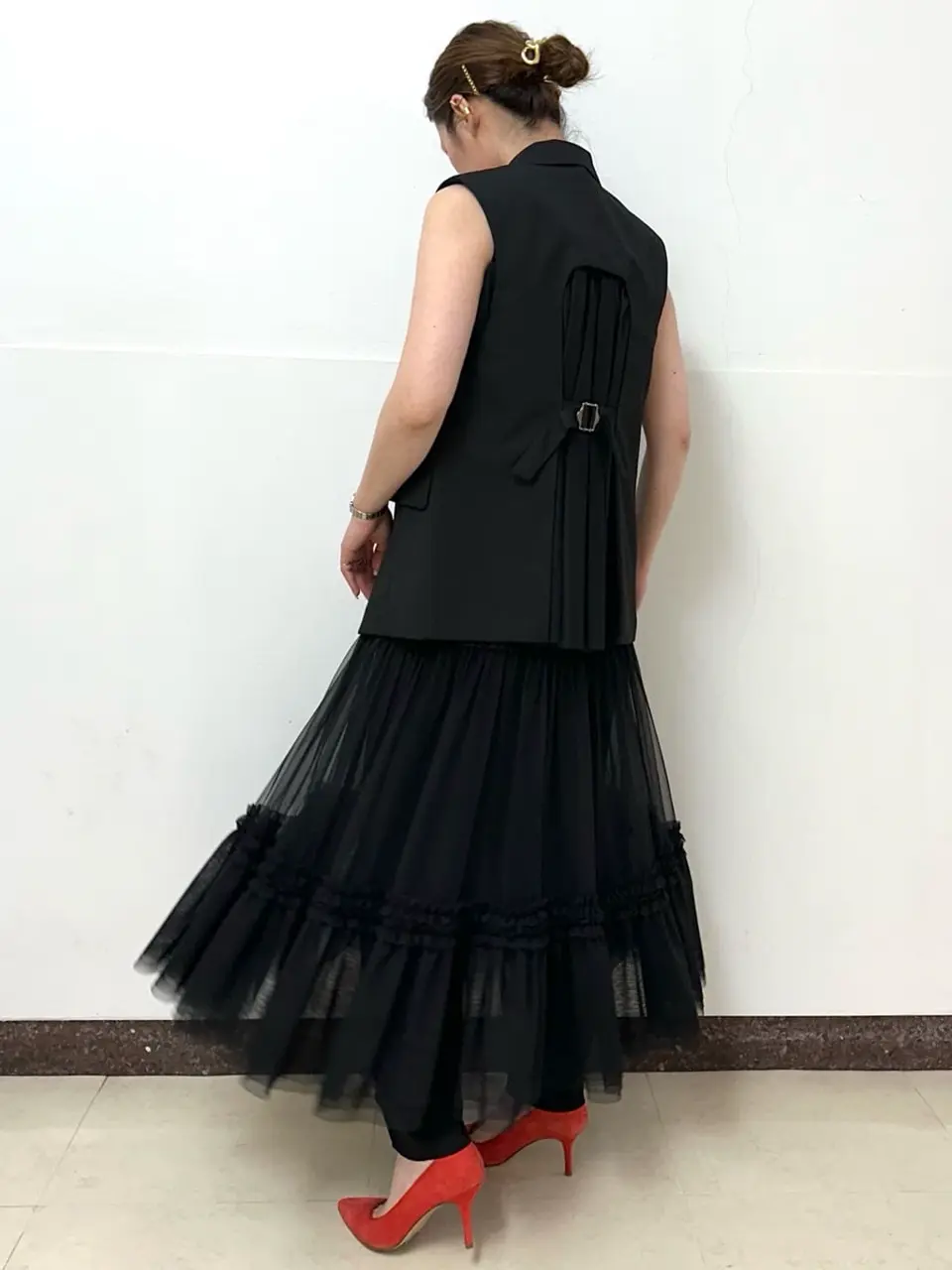 GRACE CONTINENTAL The Banquet Kogane. コーディネート画像