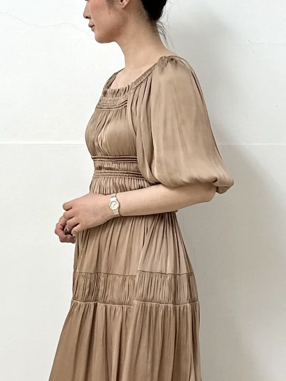 GRACE CONTINENTAL The Banquet Kogane. コーディネート画像