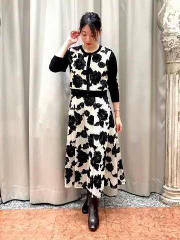 GRACE CONTINENTAL The Banquet eri コーディネート画像