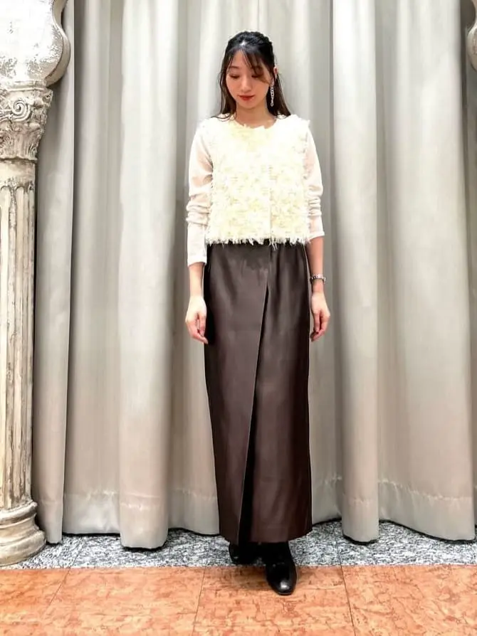 GRACE CONTINENTAL The Banquet eri コーディネート画像